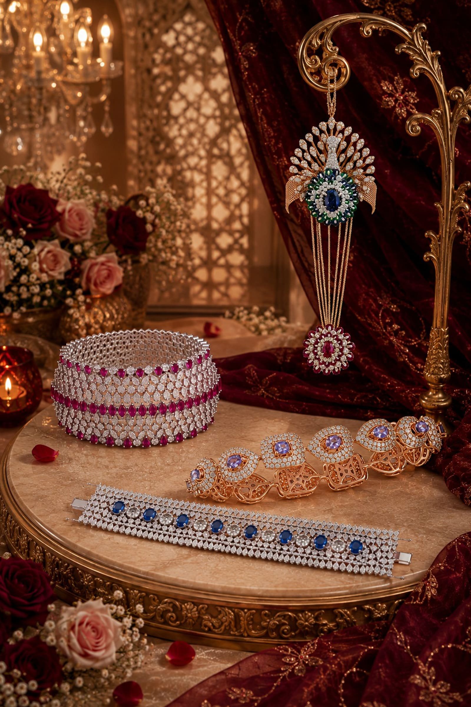 Fine gold jewellery collection